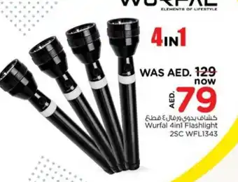 Nesto Wurfal 4in1 Flashlight 2SC WFL1343 offer
