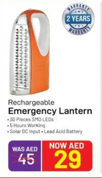 Nesto Rechargeable Emergency Lantern offer