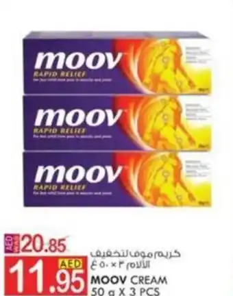 KM Trading MOOV CREAM 50 g X 3 PCS offer