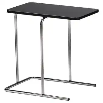 Ikea Rian side table, black, 50x30 cm offer
