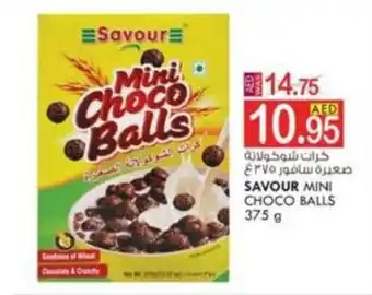 KM Trading SAVOUR MINI CHOCO BALLS 375 g offer