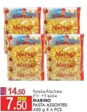 KM Trading MARINO PASTA ASSORTED 400 g X 4 PCS offer