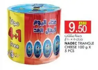 KM Trading NADEC TRIANGLE CHEESE 100 g X 5 PCS offer