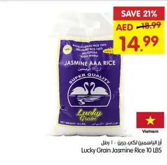 Gala Supermarket Lucky Grain Jasmine Rice 10 LBS offer