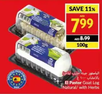 Viva El Pastor Goat Log Natural/ with Herbs 100g offer
