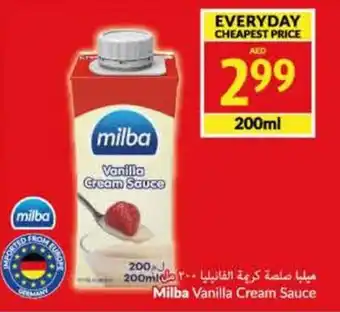 Viva Milba Vanilla Cream Sauce 200ml offer