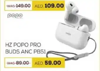 Safari Hypermarket HZ POPO PRO BUDS ANC PB51 offer