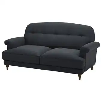 Ikea Esseboda 2-seat sofa, knäbäck anthracite/brown offer