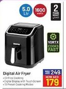 Safari Hypermarket Digital Air Fryer 5.0ltr 1600watts offer