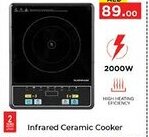 Safari Hypermarket Infrared Ceramic Cooker 2000w offer