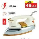 Safari Hypermarket Automatic Dry Iron 1200w offer