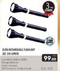 Safari Hypermarket RECHARGEABLE FLASHLIGHT 3SC 2:45 LUMENS ELFL-3333 offer