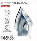 Safari Hypermarket ELECTRIC STEAM IRON MR.2922 offer