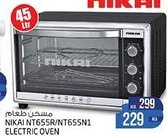 Safari Hypermarket ELECTRIC OVEN NT655R/NT655N1 45LTR offer