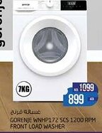 Safari Hypermarket 1200 RPM FRONT LOAD WASHER WNHP172 SCS 7KG offer