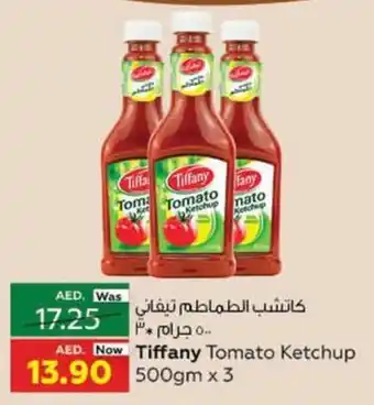 Al Ain Co-op Tiffany Tomato Ketchup 500gm x 3 offer