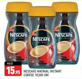 Shaklan NESCAFE MATINAL INSTANT COFFEE 1X200 GM offer