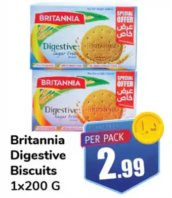 Day To Day Britannia Digestive Biscuits 1x200 G offer