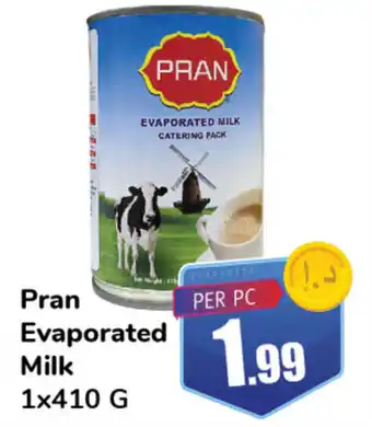 Day To Day Pran Evaporated Milk 1x410 G offer
