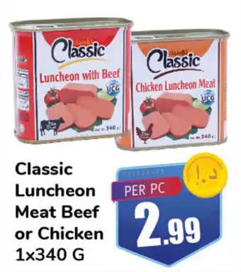 Day To Day Classic Luncheon with Beef or Chicken 1x340 G offer