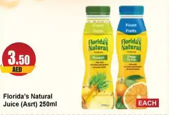 Almaya supermarket Florida's Natural Juice (Asrt) 250ml offer