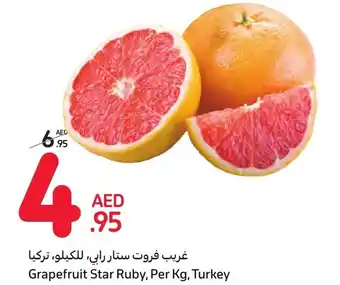 Carrefour Grapefruit Star Ruby, Per Kg, offer
