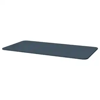 Ikea Bekant table top, linoleum blue, 160x80 cm offer