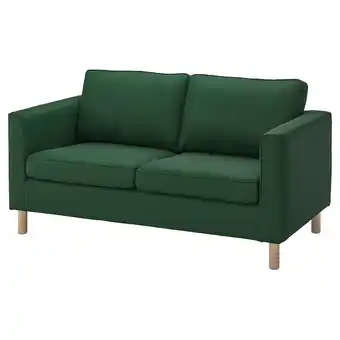 Ikea Pärup 2-seat sofa, vissle dark green offer