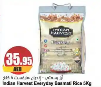 Almaya supermarket Indian Harvest Everyday Basmati Rice 5Kg offer