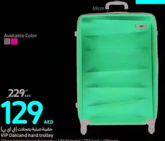 Carrefour VIP Oakland hard trolley 69 cm offer