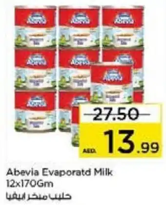 Nesto Abevia Evaporatd Milk 12x170Gm offer