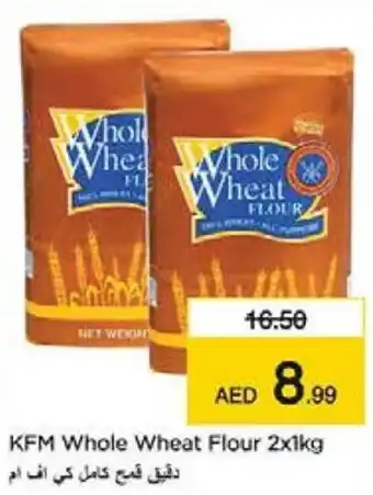 Nesto KFM Whole Wheat Flour 2x1kg offer
