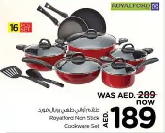 Nesto Royalford Non Stick Cookware Set offer