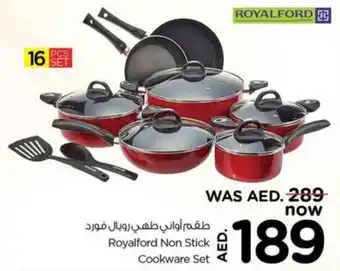 Nesto Royalford Non Stick Cookware Set offer