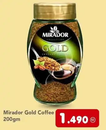 Grand Mall Sharjah Mirador Gold Coffee 200gm offer
