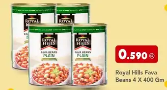 Grand Mall Sharjah Royal Hills Fava Beans 4 X 400 Gm offer