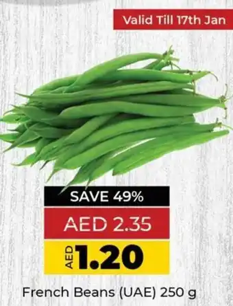 Lulu Hypermarket French Beans 250 g offer