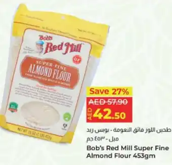 Lulu Hypermarket Bob's Red Mill Super Fine Almond Flour 453gm offer