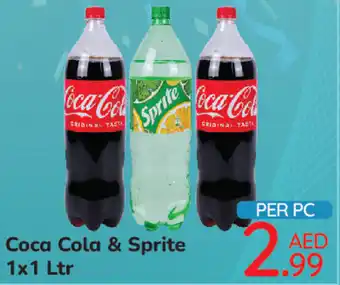 Day To Day Coca Cola & Sprite 1x1 Ltr offer