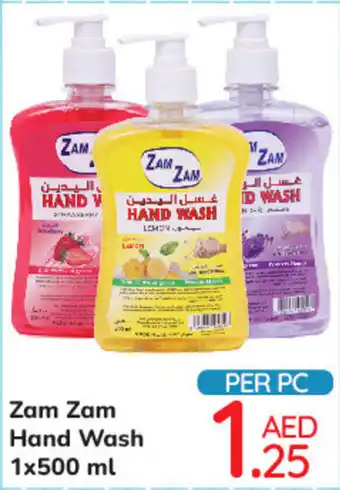 Day To Day Zam Zam Hand Wash 1x500 ml offer