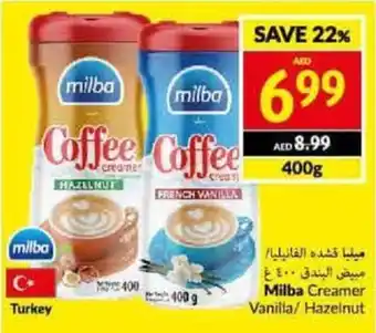 Viva Milba Creamer Vanilla/ Hazelnut 400g offer