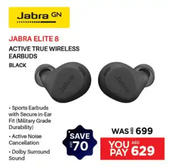 JABRA ELITE 8 ACTIVE TRUE WIRELESS EARBUDS