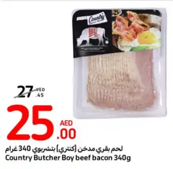 Carrefour Country Butcher Boy beef bacon 340g offer