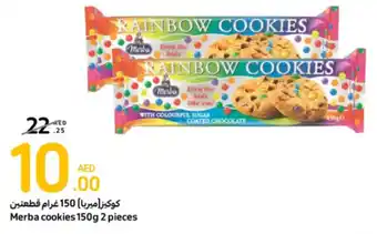 Carrefour Merba cookies 150g 2 pieces offer