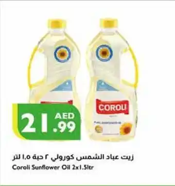 Istanbul Supermarket Coroli Sunflower Oil 2x1.5ltr offer