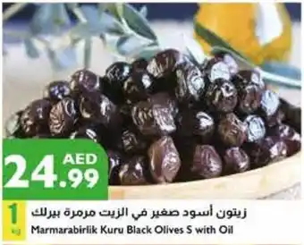 Istanbul Supermarket Marmarabirlik Kuru Black Olives S with Oil offer