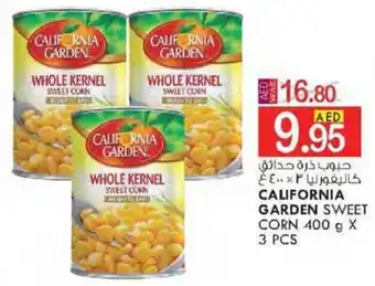 KM Trading CALIFORNIA GARDEN SWEET CORN 400 g X 3 PCS offer