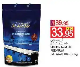 KM Trading SHEHRAZADE PREMIUM BASMATI RICE 5 kg offer