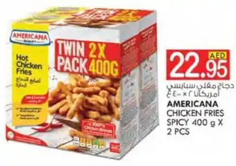 KM Trading AMERICANA CHICKEN FRIES SPICY 400 g X 2 PCS offer