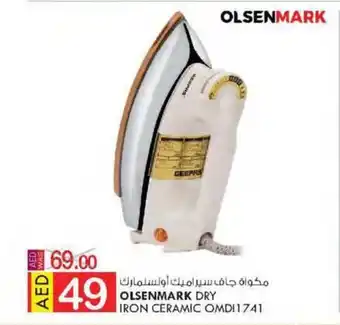 KM Trading OLSENMARK DRY IRON CERAMIC OMDI1741 offer